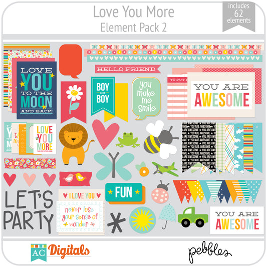 Love You More Element Pack 2