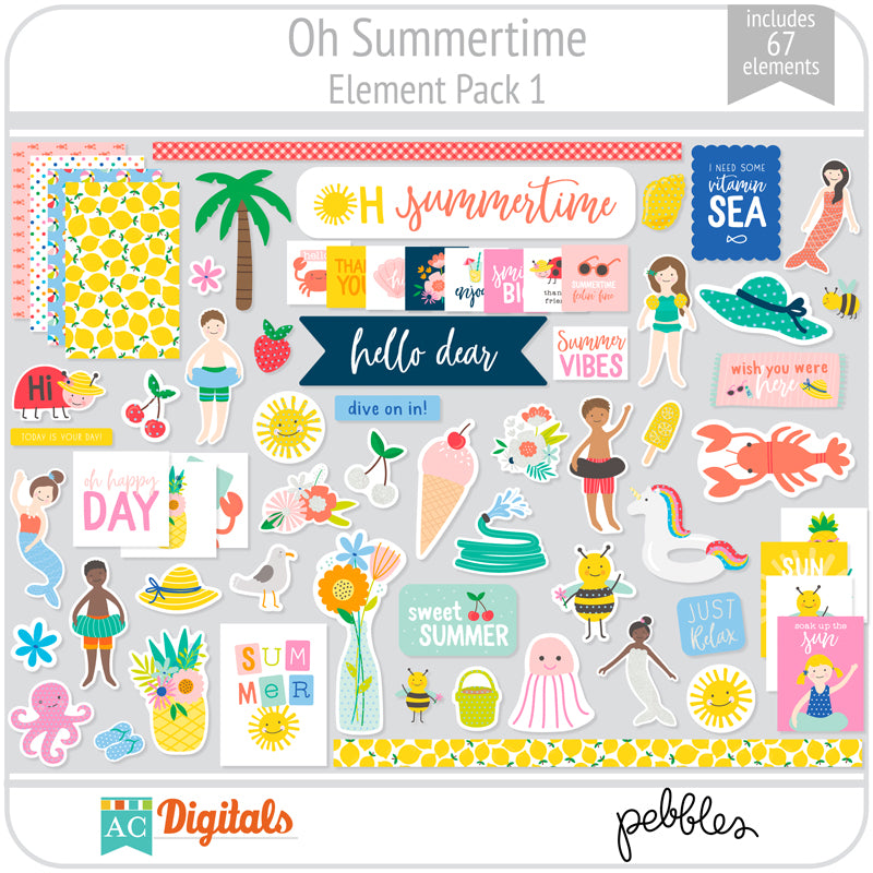 Oh Summertime Element Pack 1