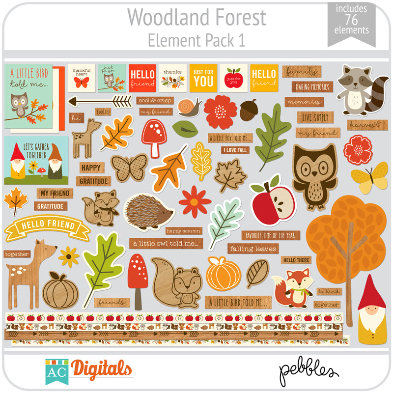 Woodland Forest Full Collection