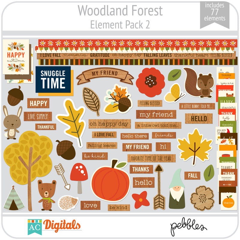 Woodland Forest Full Collection