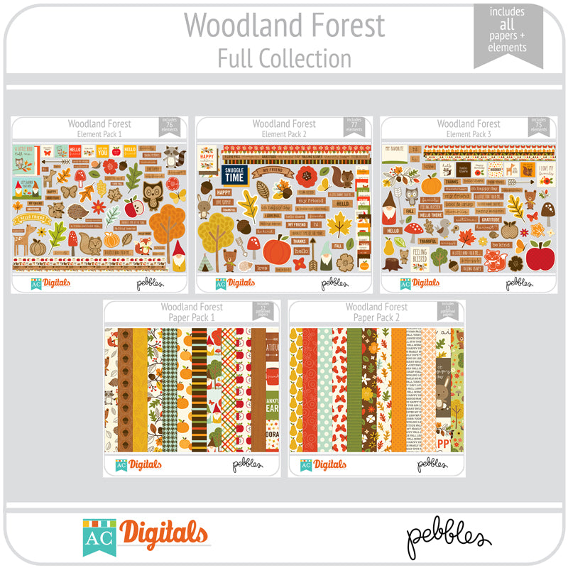 Woodland Forest Full Collection