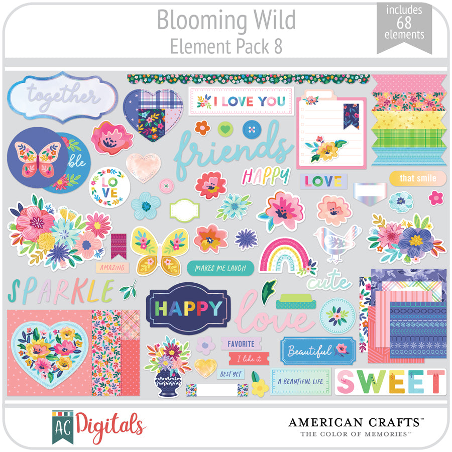 Blooming Wild Element Pack 8