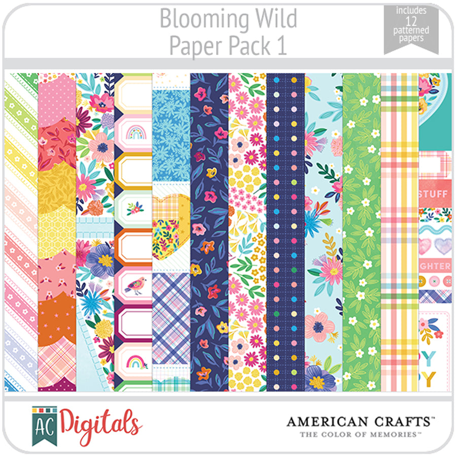 Blooming Wild Paper Pack 1