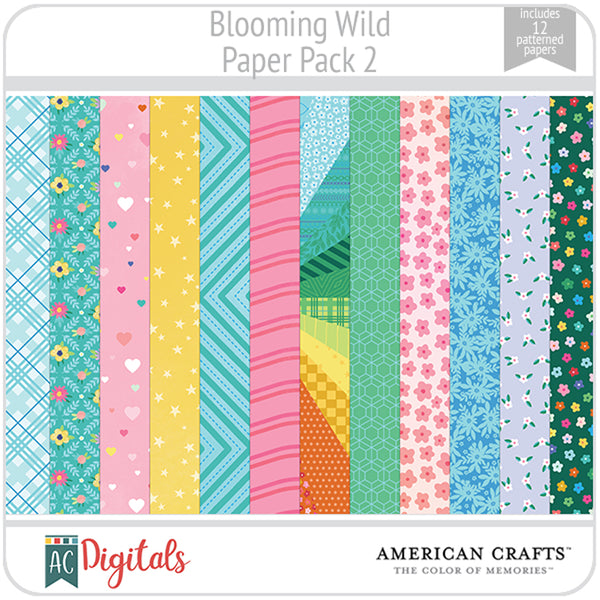 Blooming Wild Paper Pack 2