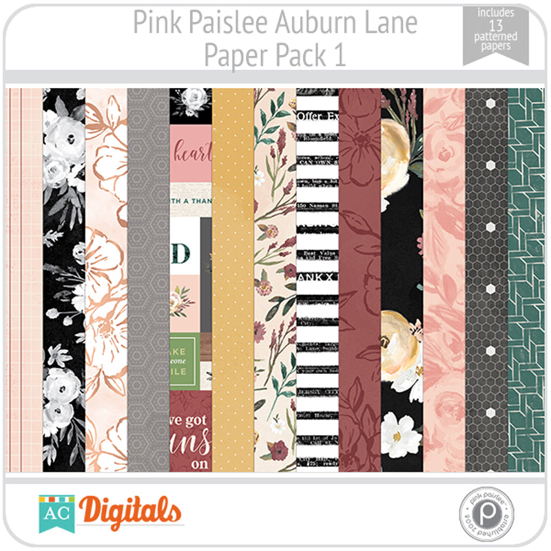 Auburn Lane Paper Pack 1