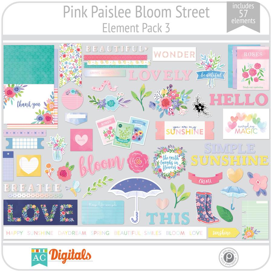 Bloom Street Element Pack 3