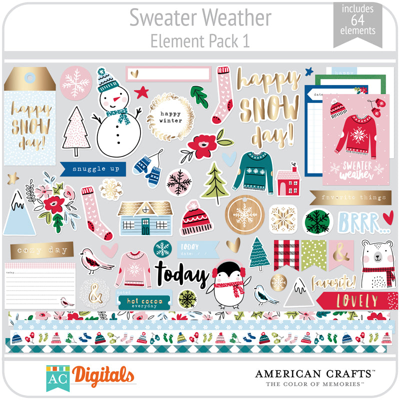 Sweater Weather Element Pack 1