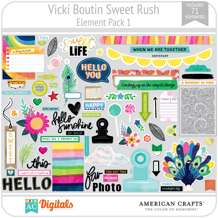 Sweet Rush Element Pack 1