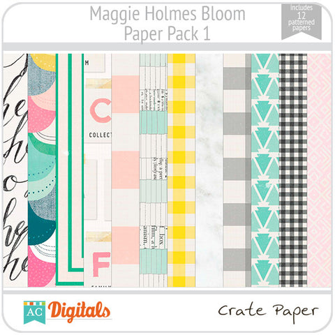 Maggie Holmes Bloom Paper Pack #1