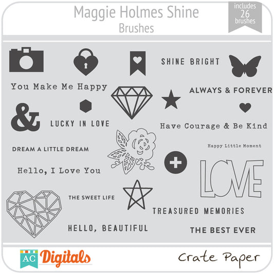 Maggie Holmes Shine Brushes