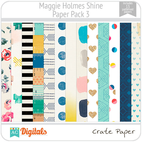 Maggie Holmes Shine Paper Pack #3
