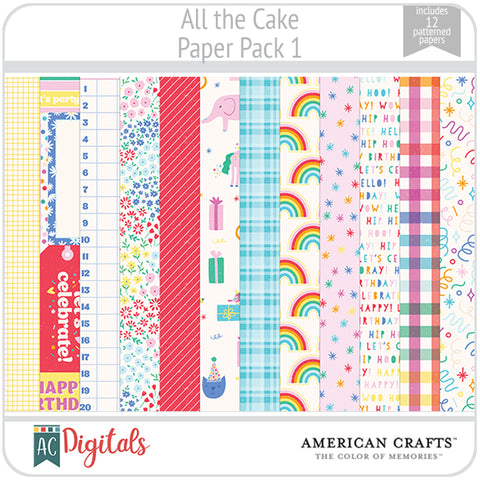 All the Cake Paper Pack 1