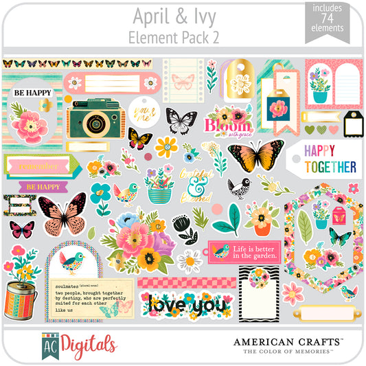 April & Ivy Element Pack 2
