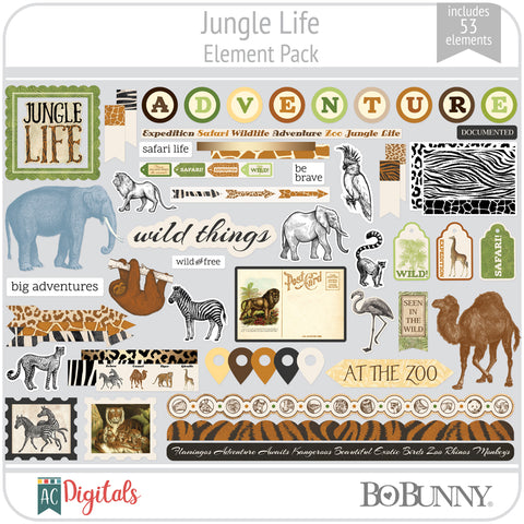 Jungle Life Element Pack