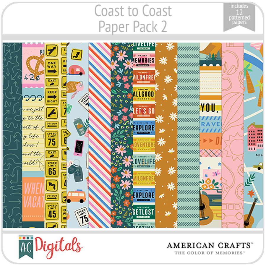 Coast to Coast Paper Pack 2