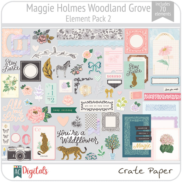 Maggie Holmes Woodland Grove Element Pack 2