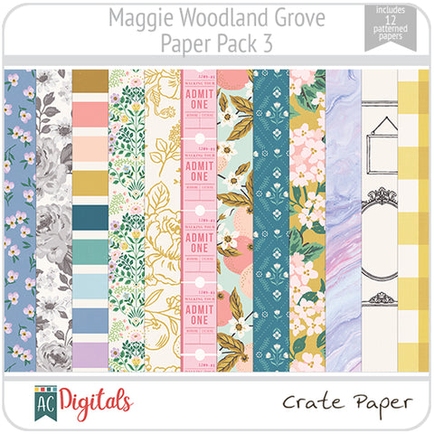Maggie Holmes Woodland Grove Paper Pack 3