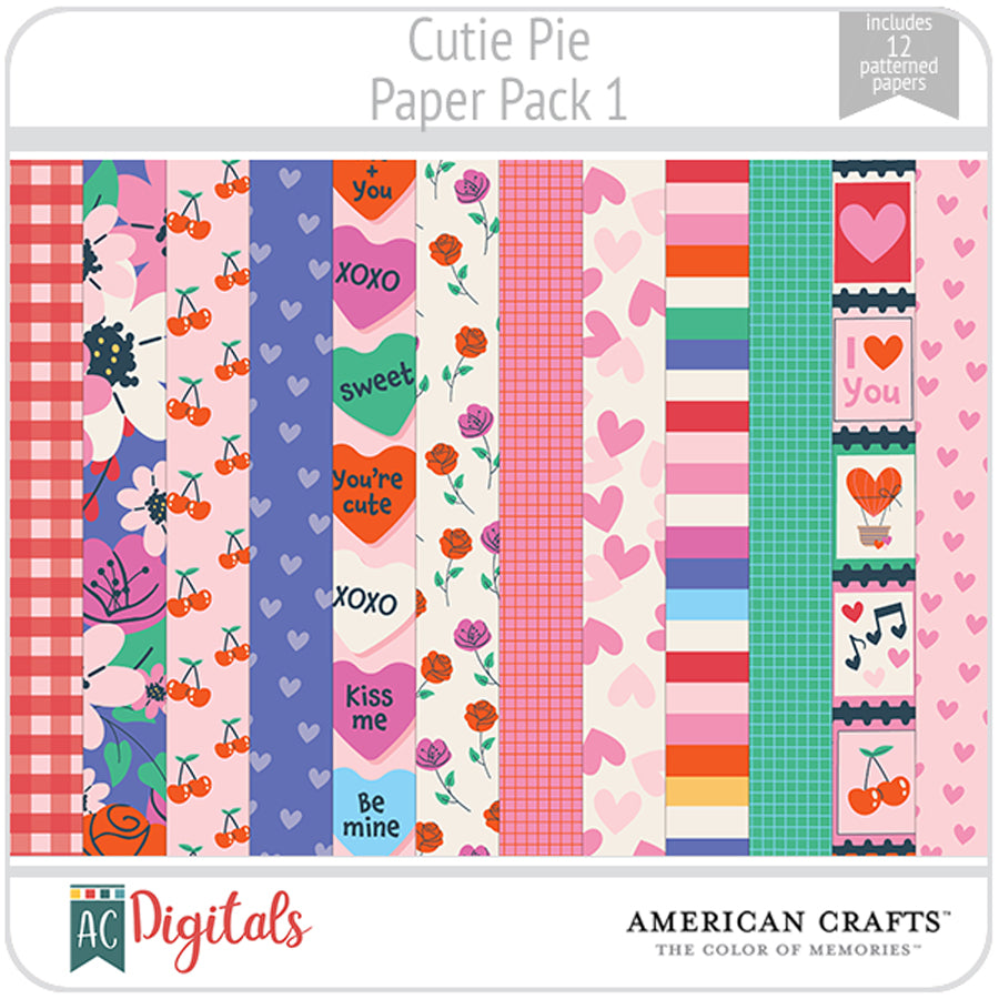 Cutie Pie Paper Pack 1