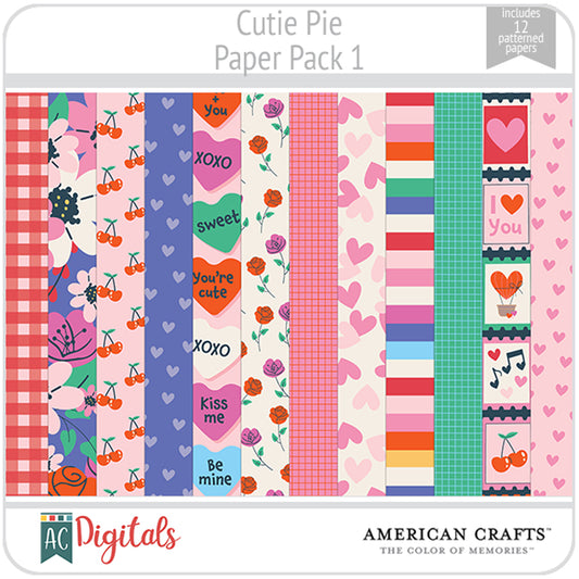 Cutie Pie Paper Pack 1