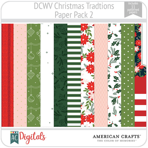 Christmas Traditions Paper Pack 2