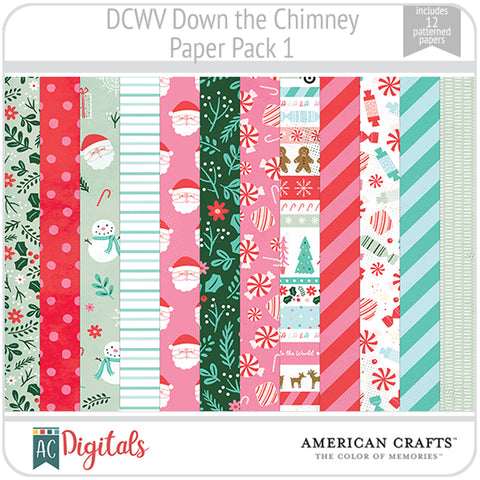 Down the Chimney Paper Pack 1