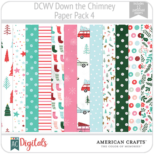 Down the Chimney Paper Pack 4
