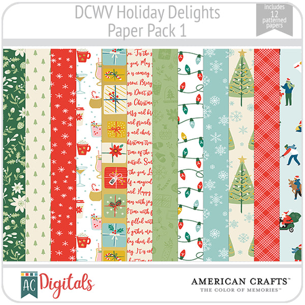 Holiday Delights Paper Pack 1