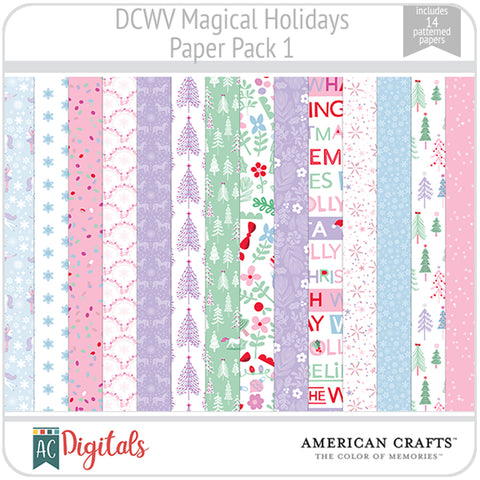 Magical Holidays Paper Pack 1