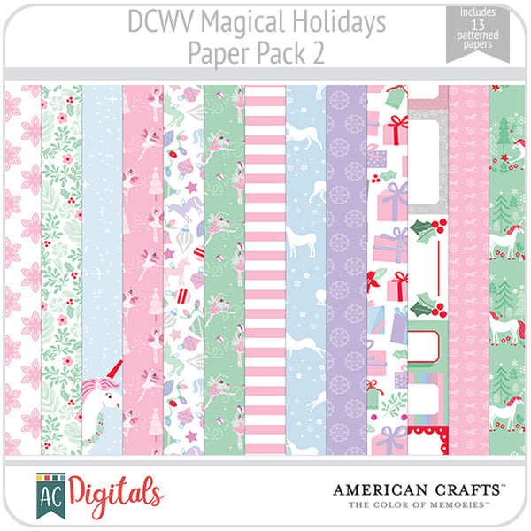 Magical Holidays Paper Pack 2