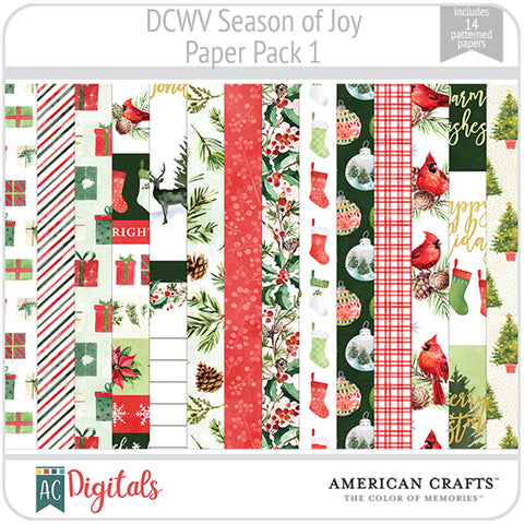 Season of Joy Paper Pack 1