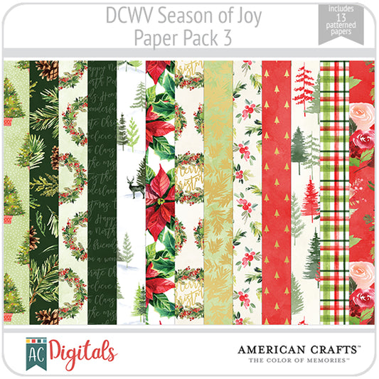 Season of Joy Paper Pack 3