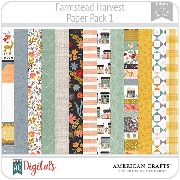 Farmstead Harvest Paper Pack 1