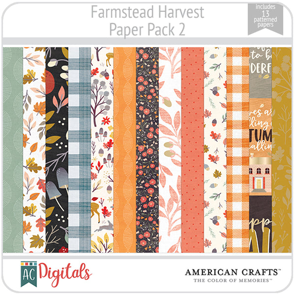 Farmstead Harvest Paper Pack 2