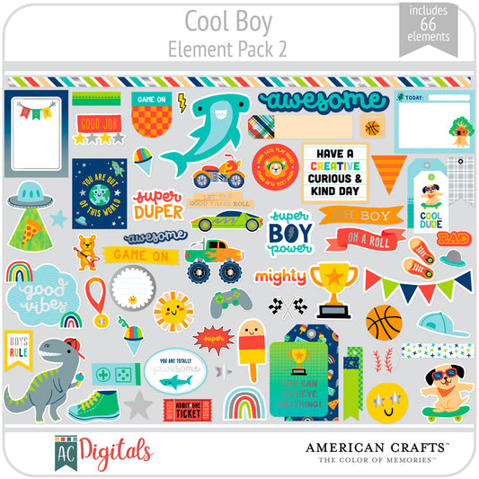 Cool Boy Element Pack 2