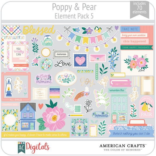 Poppy & Pear Element Pack 5