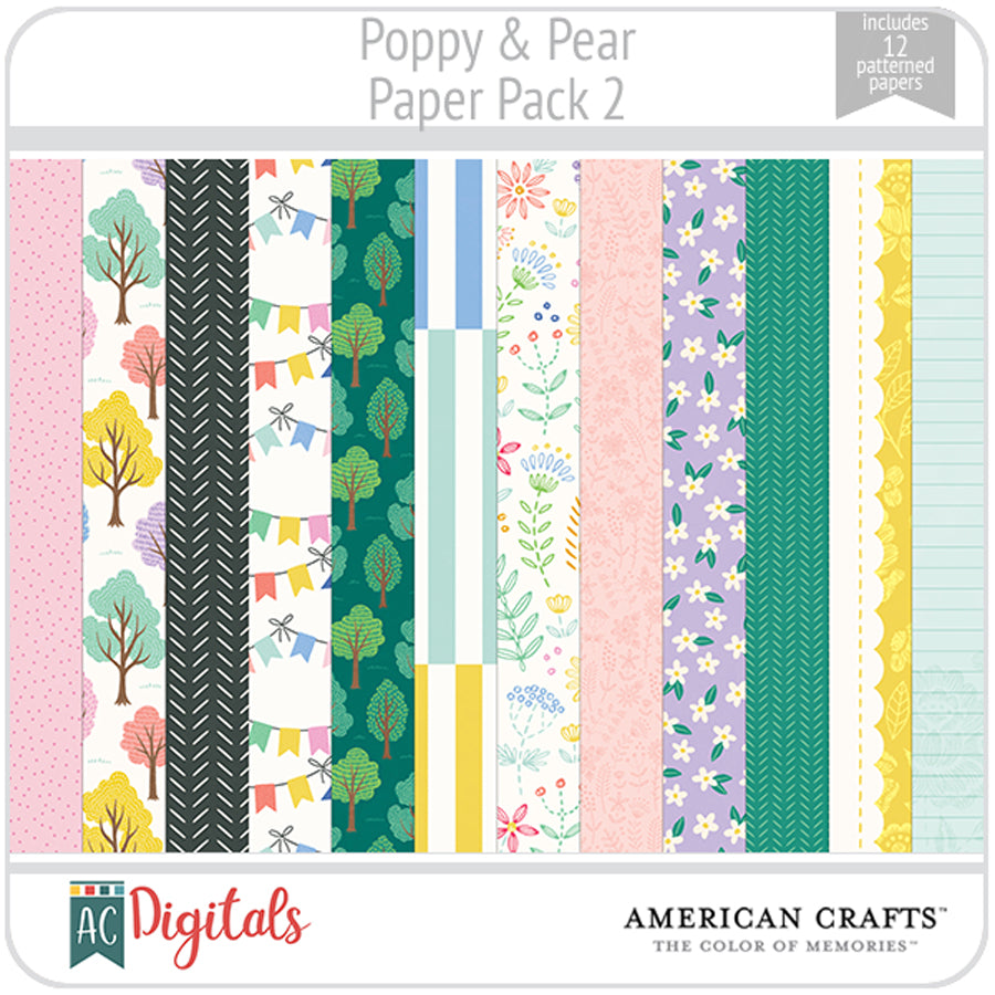 Poppy & Pear Paper Collection