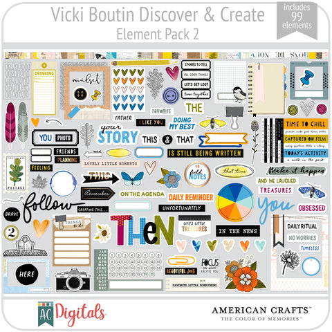 Discover & Create Element Pack 2