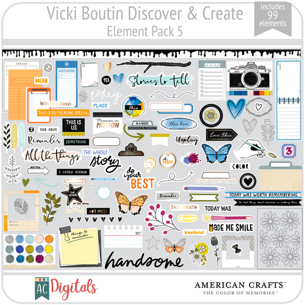 Discover & Create Element Pack 5