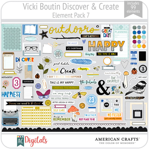 Discover & Create Element Pack 7