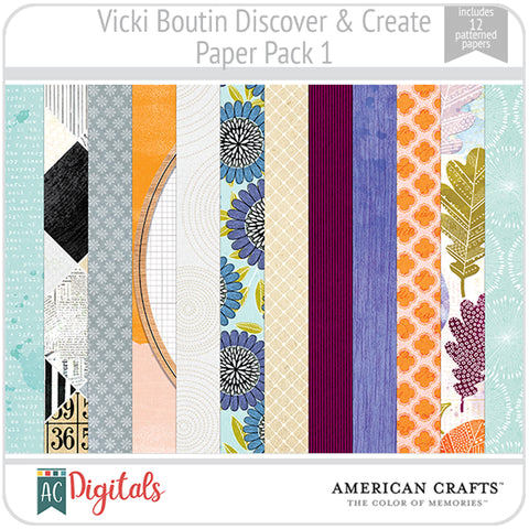 Discover & Create Paper Pack 1