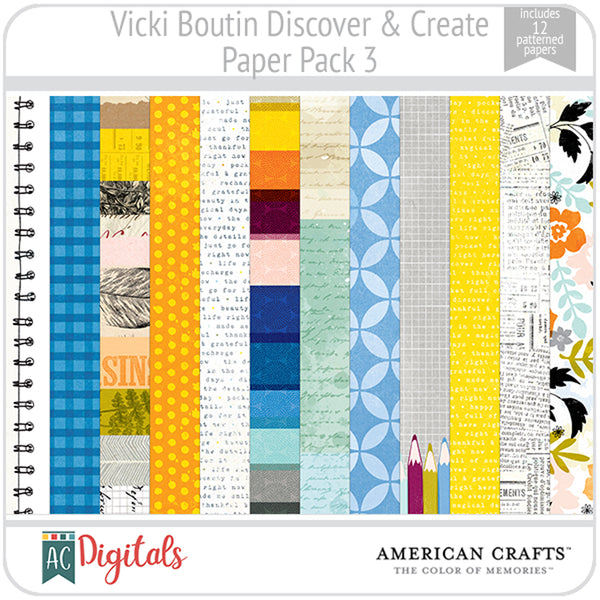 Discover & Create Paper Pack Collection