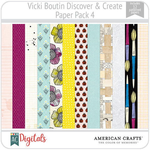 Discover & Create Paper Pack 4
