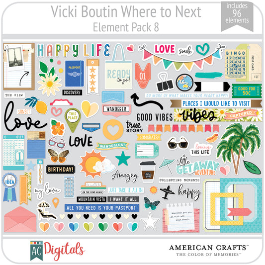 Where to Next Element Pack 8