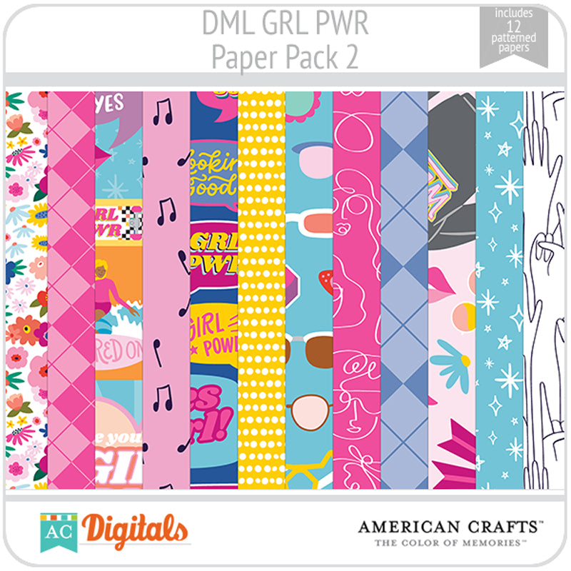 GRL PWR Paper Pack 2