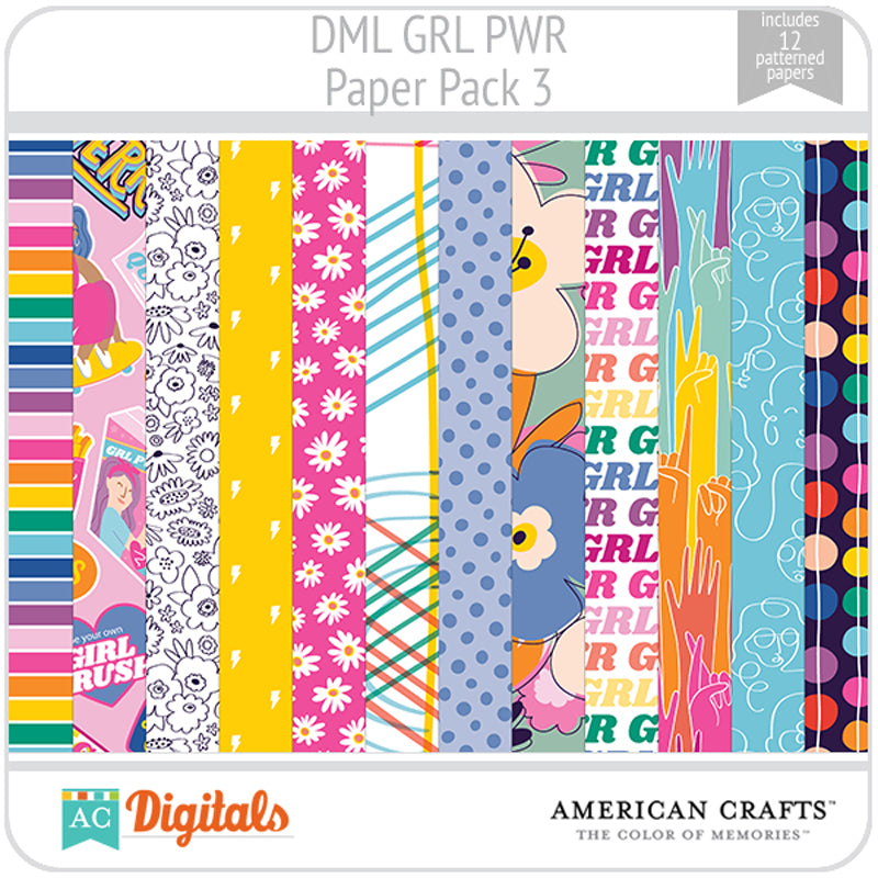 GRL PWR Paper Pack 3