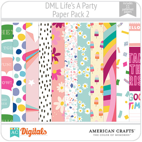 Life's a Party Paper Pack 2