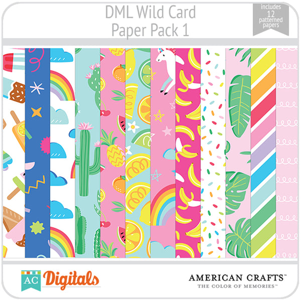 Wild Card Paper Pack 1