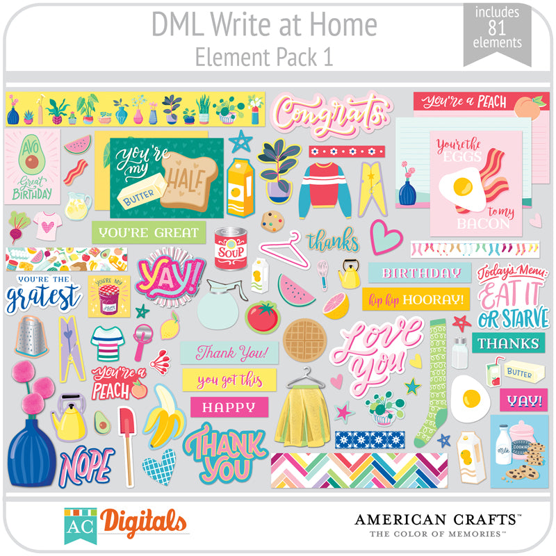 Write at Home Element Pack 1