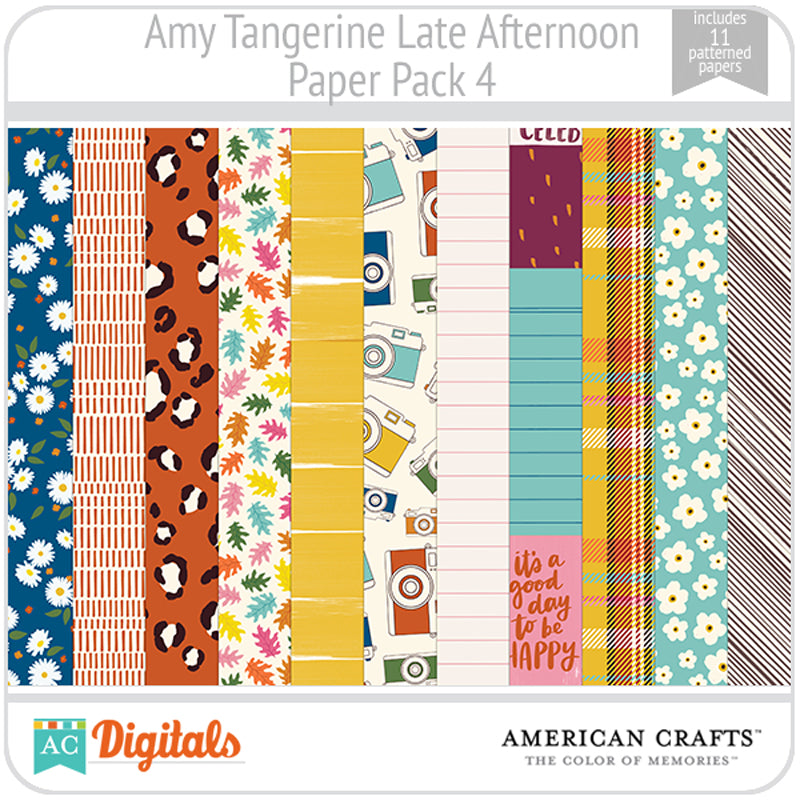 Amy Tangerine Late Afternoon Full Collection