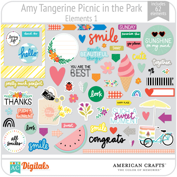 Amy Tangerine Picnic in the Park Full Collection